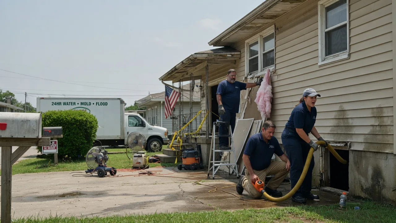 Water Damage Repair in Bushland, TX near me